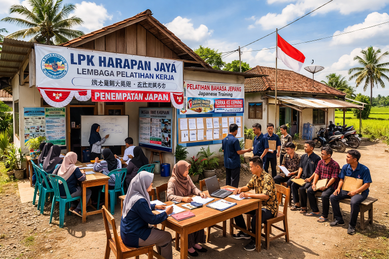 インドネシアに存在するLPKの数