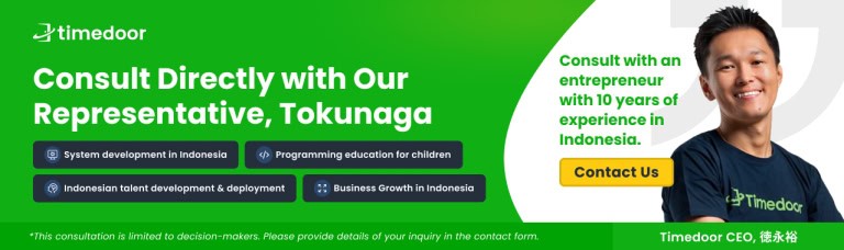 Yutaka Tokunaga - Timedoor Indonesia CEO