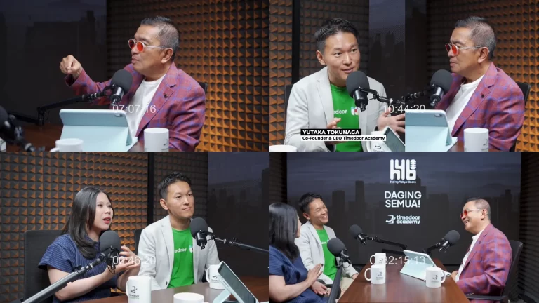 Timedoor Indonesia CEO $ COO Podcast Helmy Yahya Bicara