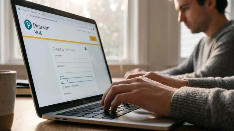 Pearson VUE Test Centre - How to Book