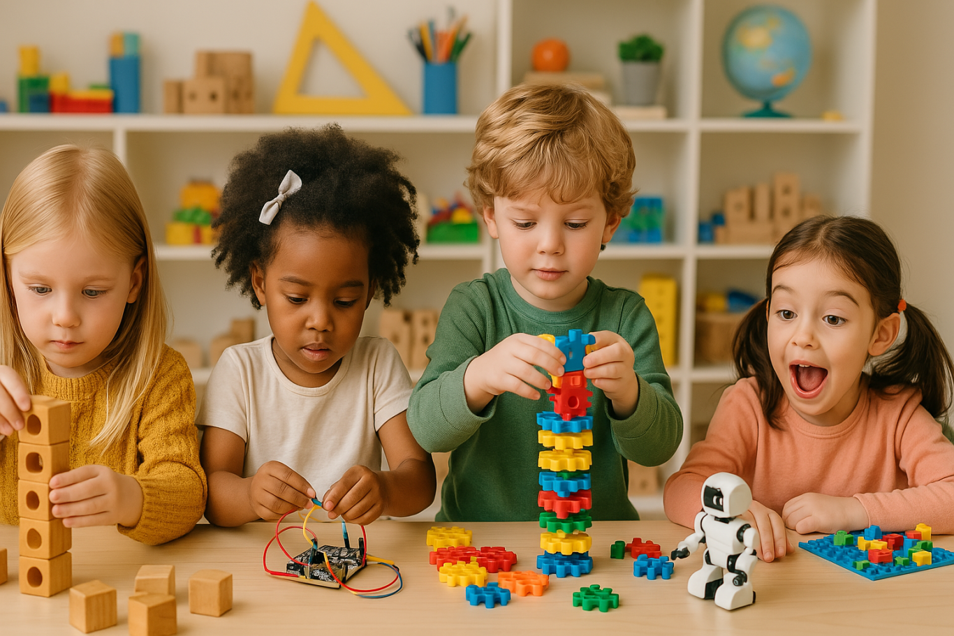 STEM Learning by Developmental Stages
