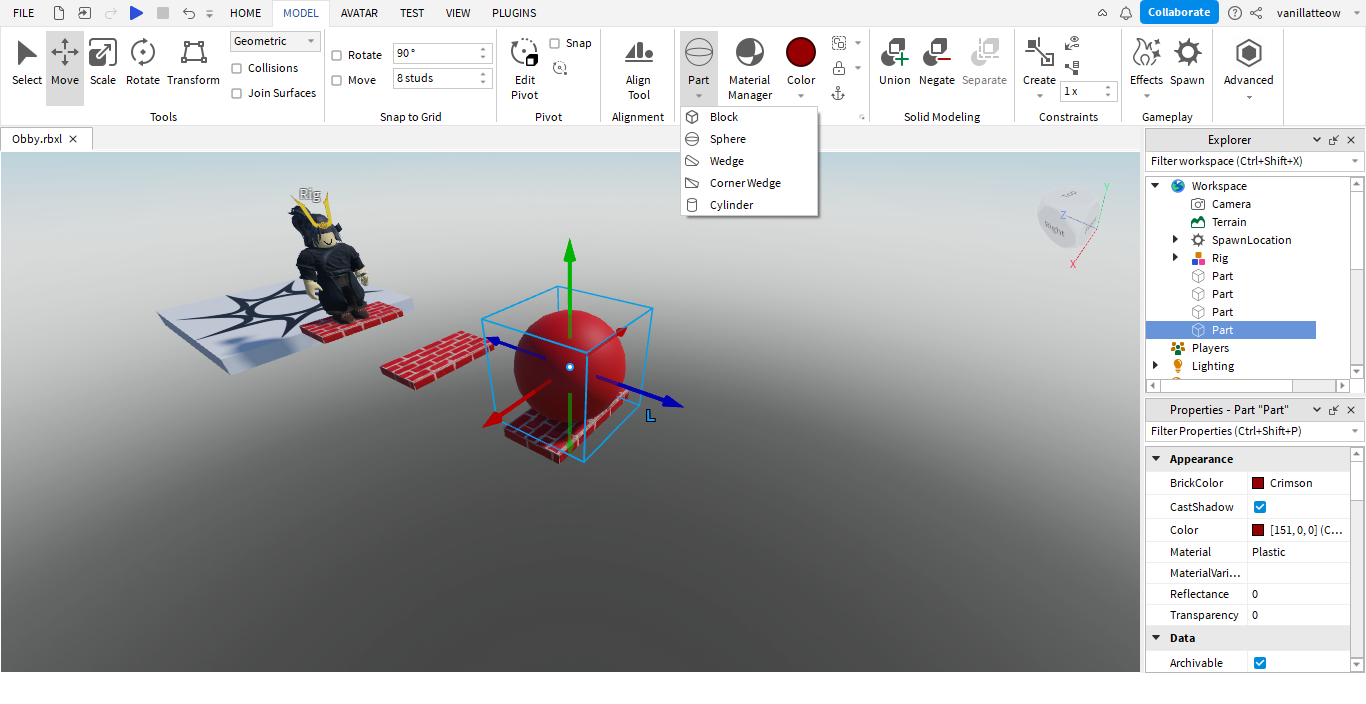 Add Sphere