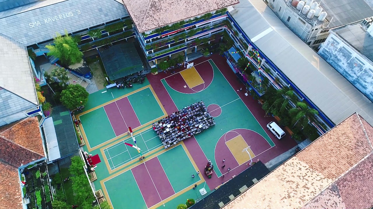 Upacara SMA Xaverius 3 Palembang Sekolah Swasta dan International Terbaik di Kota Palembang