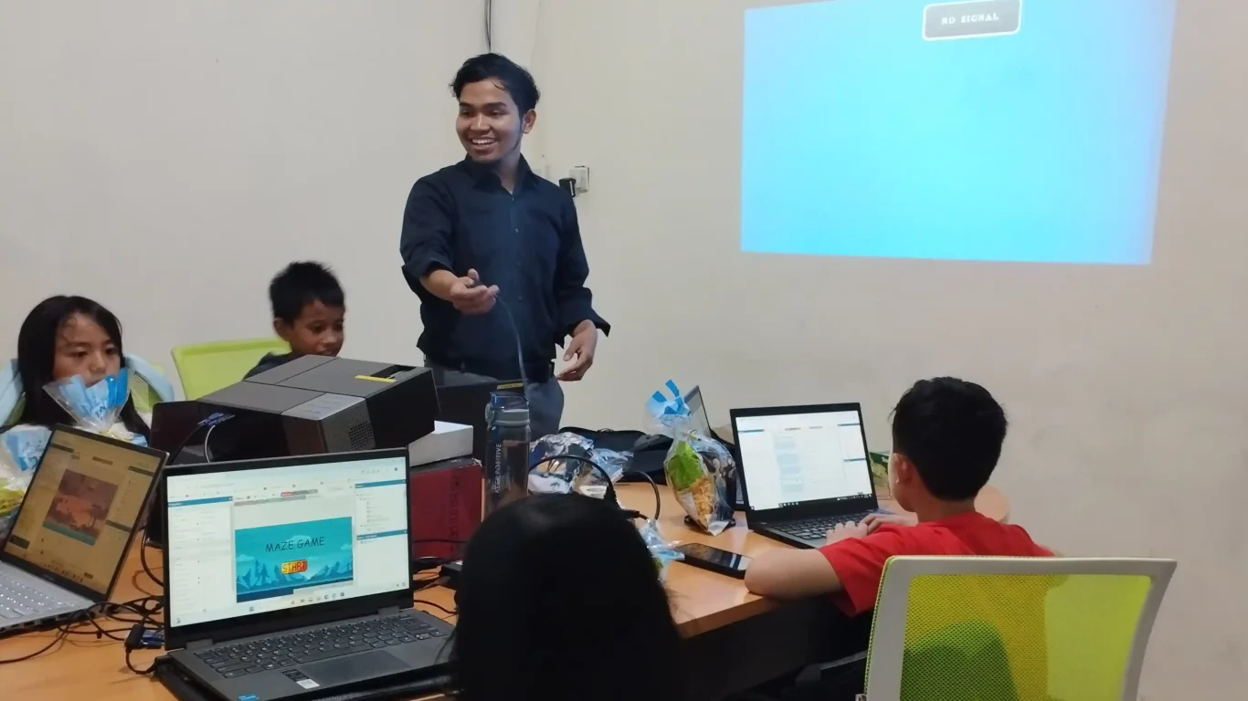 Les Coding di Harapan Indah
