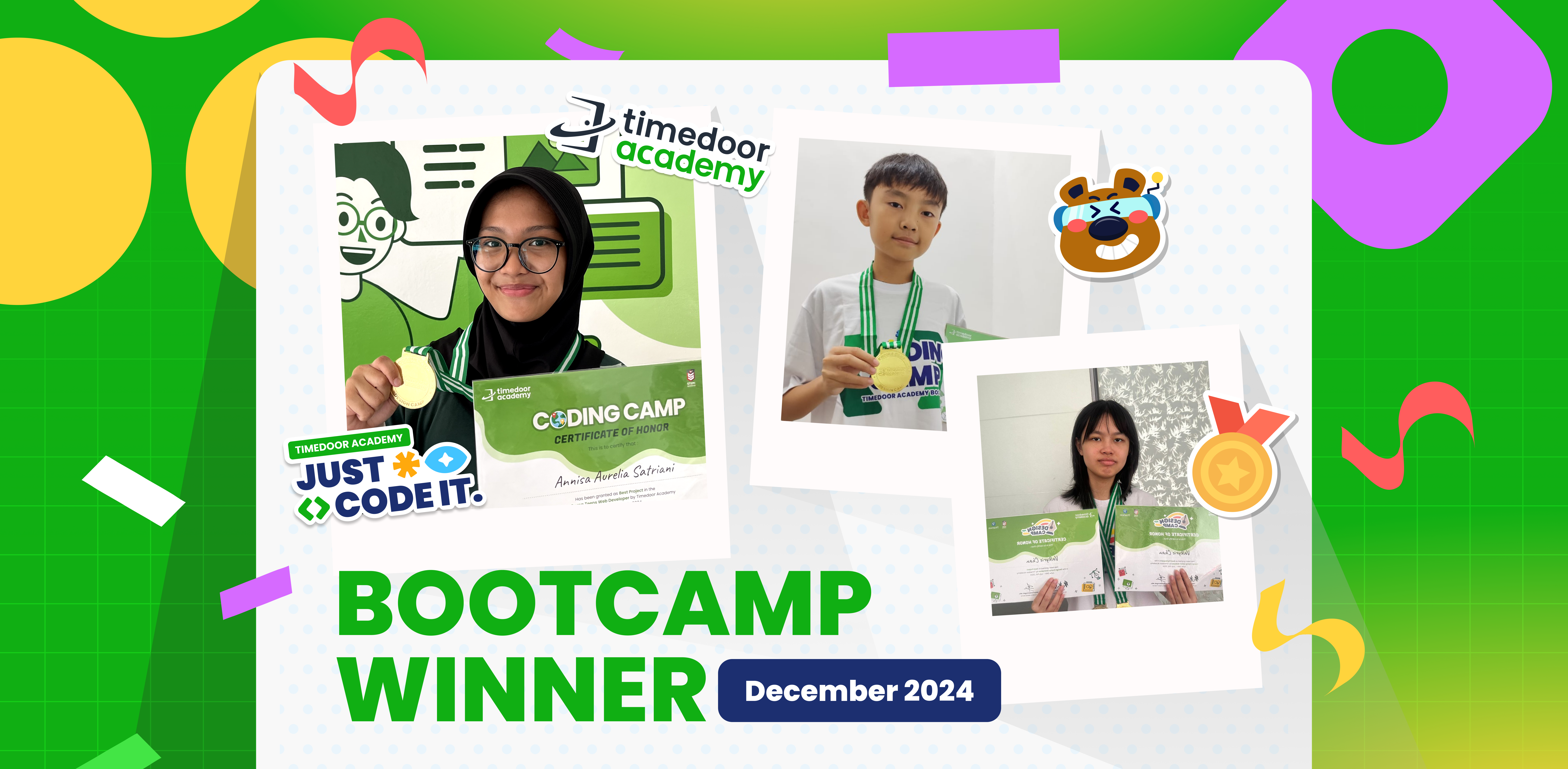 Winners’ Announcement of Bootcamp December 2024