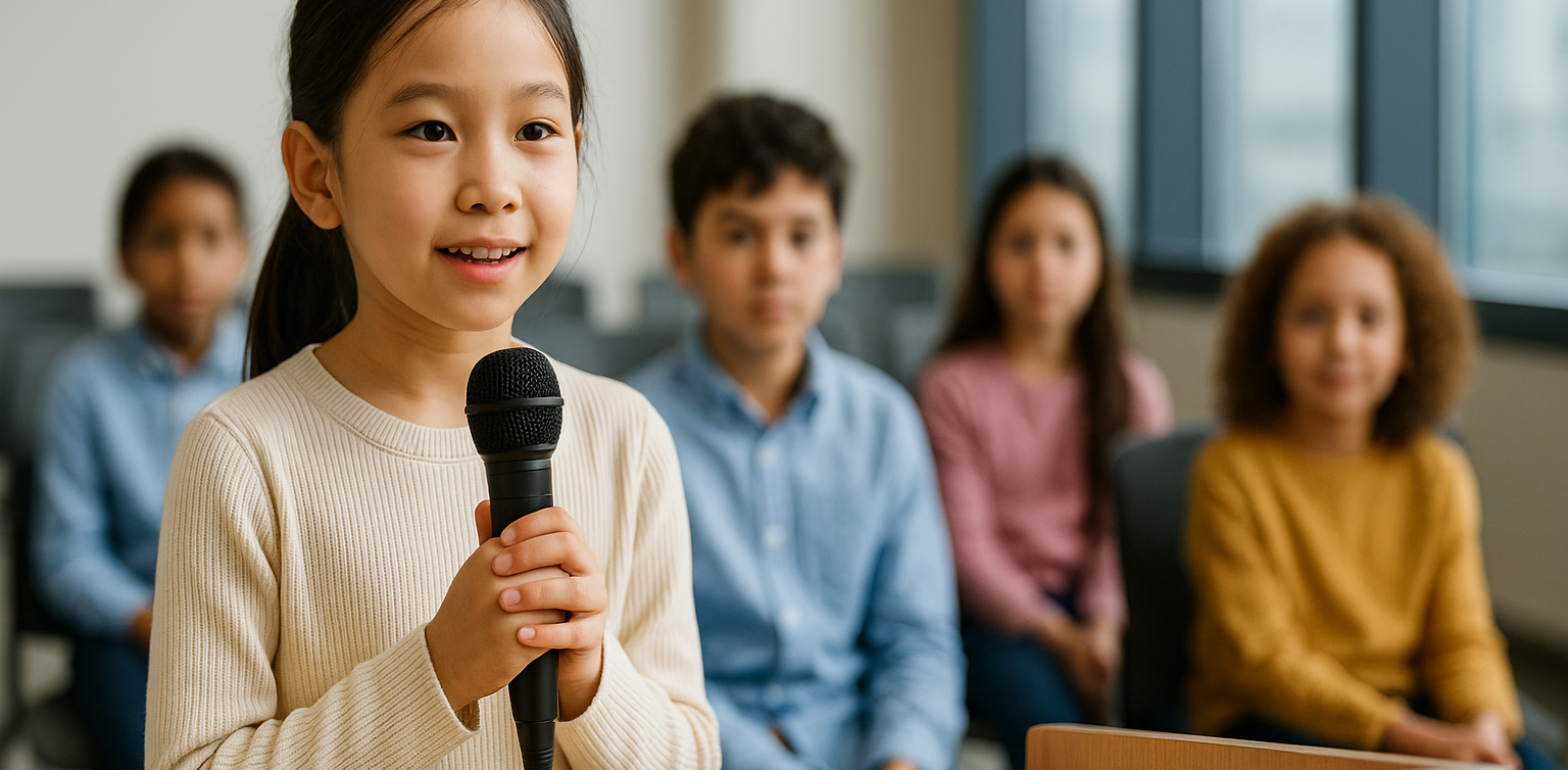 <strong>5 Best! Rekomendasi Kursus dan Les Public Speaking Anak Beserta Harga 2025</strong>