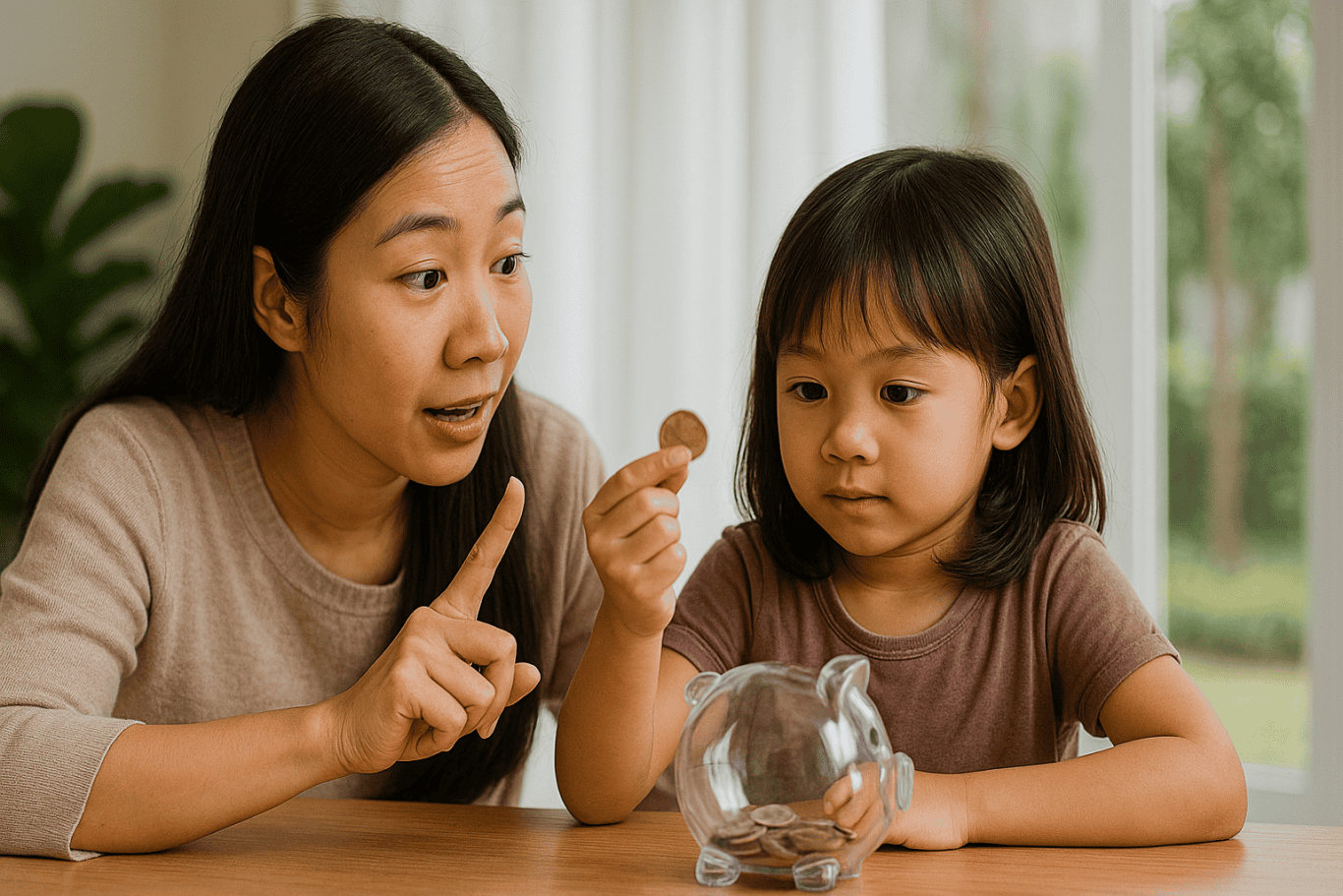 teaching kids to save money