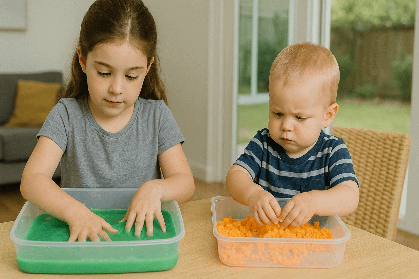 sensory play anak
