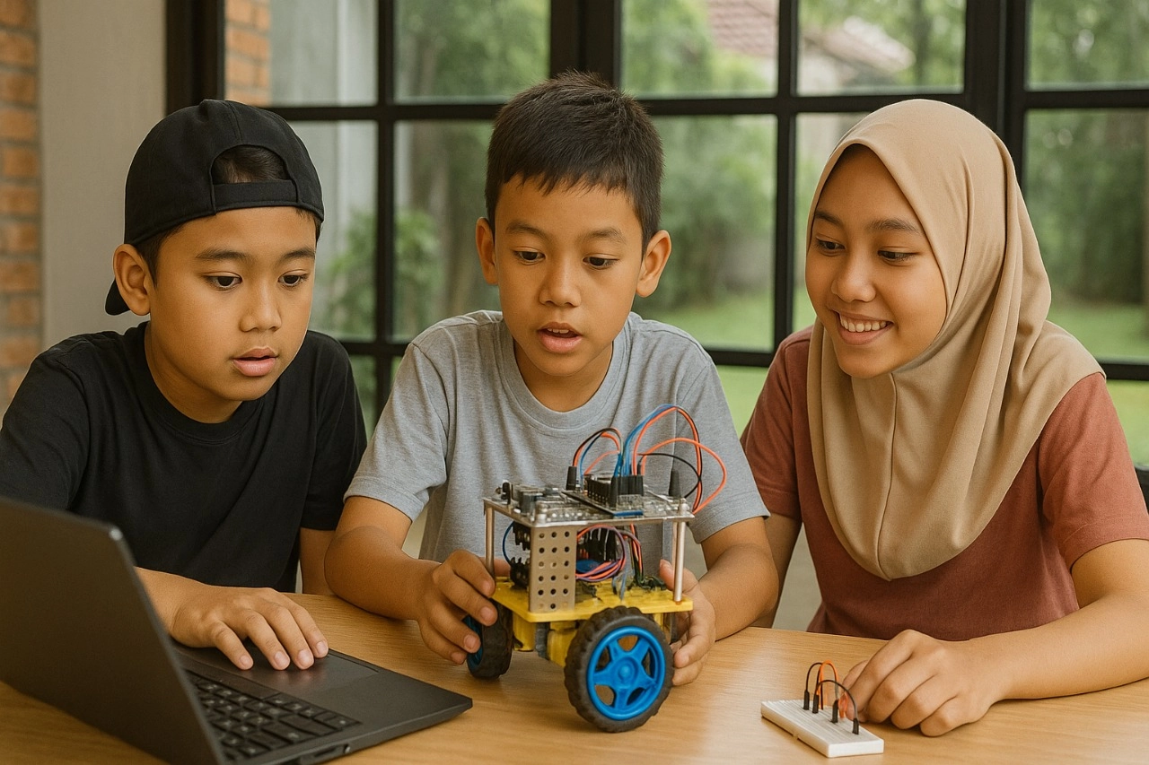 membuat anak tertarik belajar teknologi