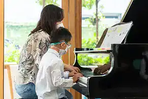 kursus dan les piano anak