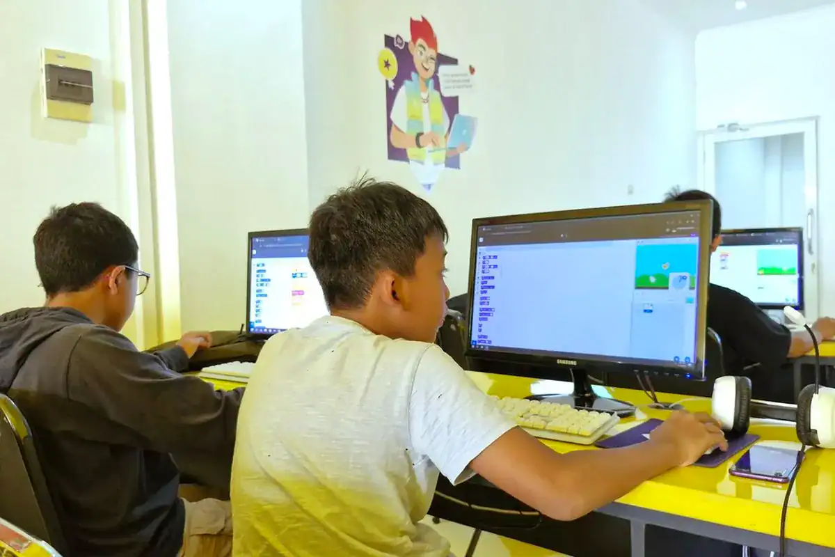les coding anak di bandung