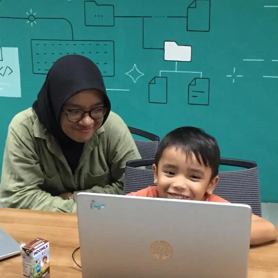 les coding anak di depok