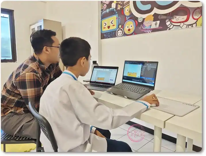 les coding anak di bintaro