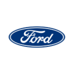 Tire tread pattern showcasing traction and safety features on a Ford vehicle.