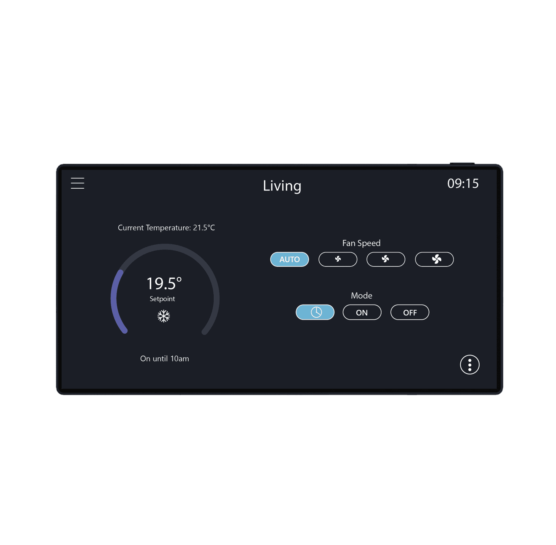 Touch-7 Central User Interface