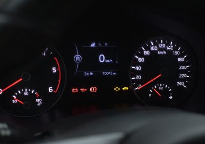 Car dashboard warning lights and indicators for Weatherford drivers.
