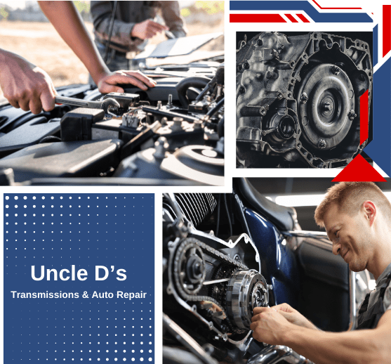 Auto transmission repair and diagnostics by expert technicians at Uncle D’s. Reliable auto repair se.