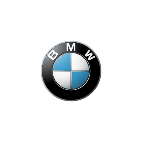 BMW logo on a vehicle, auto repair, transmission service, car maintenance.