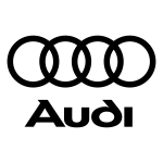 Audi logo, luxury car brand, automotive, vehicle, car manufacturer, premium quality.
