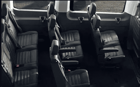 Ford Transit 350 XLT cargo area