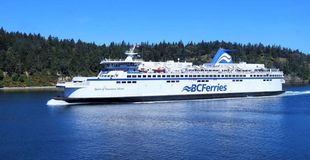 BC Ferries ocean crossing on Victoria day trip from Vancouver