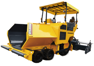 Commercial road paving machine used for asphalt and concrete surface preparation.