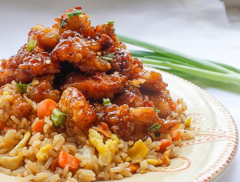 General Tso Chicken and Fried Rice