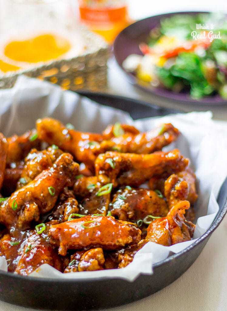 Sticky wings