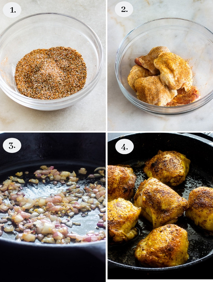 how to make smothered chicken with bok choy step by step