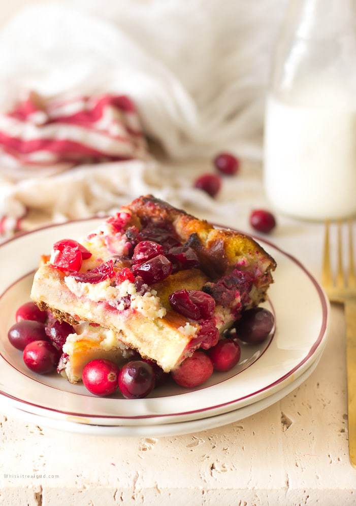 Cranberry Bread Pudding
