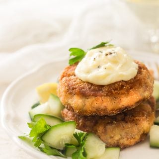 Delicious Fresh Salmon Patties-Cakes