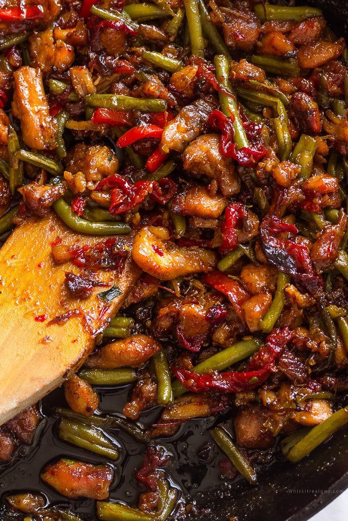 Thai Chicken Stir fry with Green Beans
