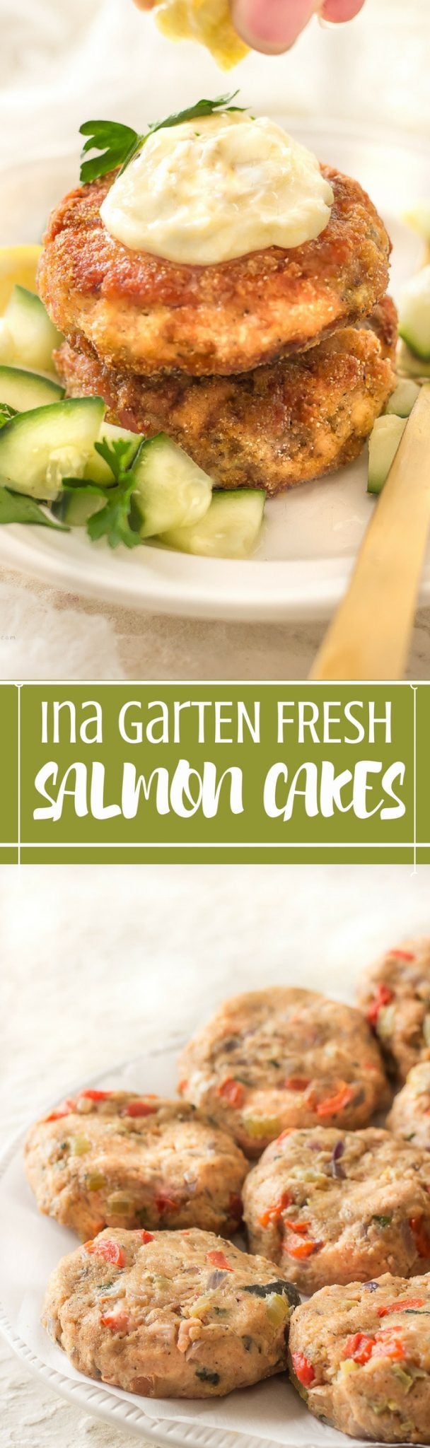 INA GARTEN FRESH SALMON CAKES