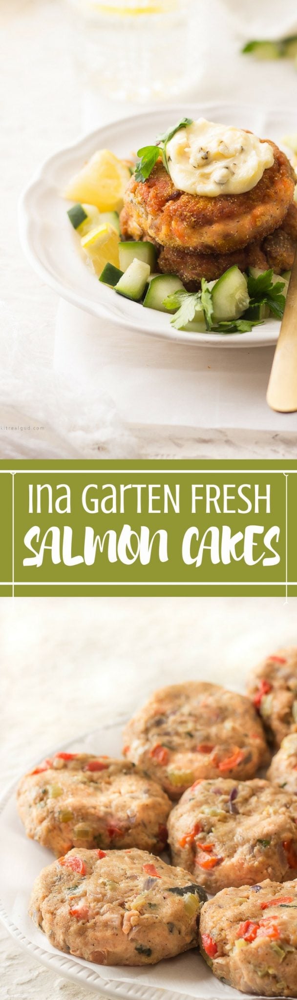 INA GARTEN FRESH SALMON CAKES