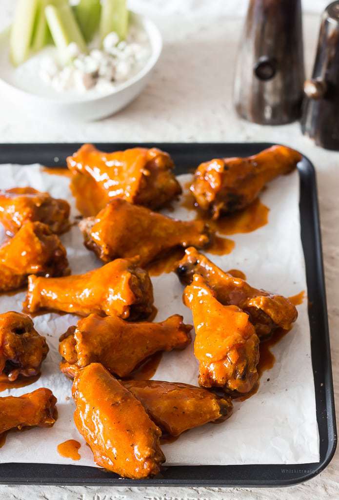 Buttermilk Buffalo Chicken Wing Sauce & DIY Blue Cheese Dip