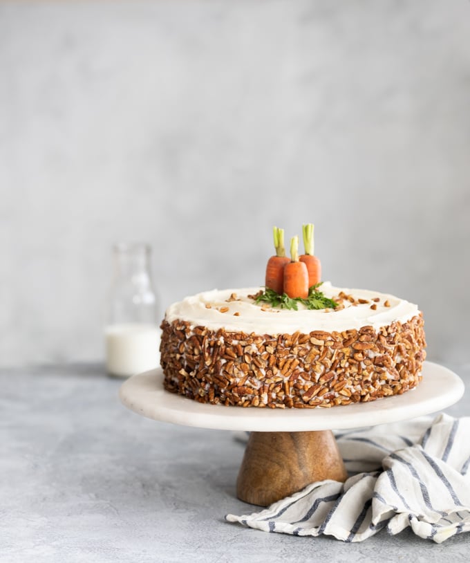 Photo of a pineapple carrot cake