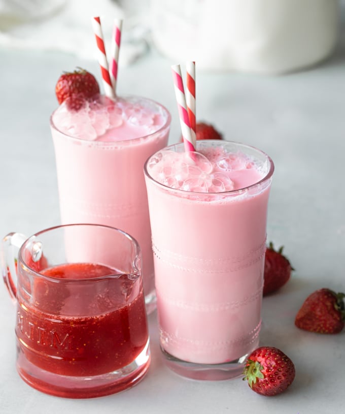 Easy Homemade Strawberry Milk Recipe
