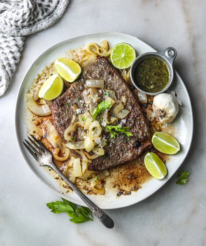 Palomilla Style Steak – Cuban Steak