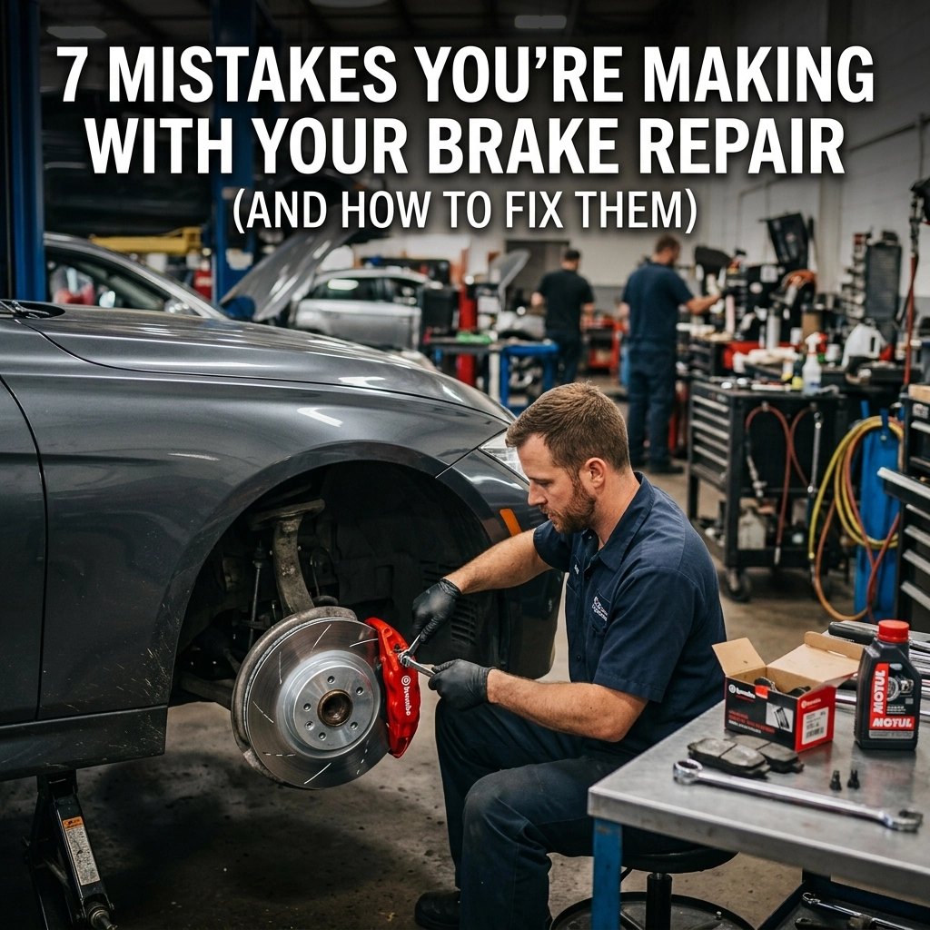 7 Mistakes You’re Making with Your Brake Repair (And How to Fix Them)