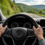 High-quality Winston Wheels & Tires on a car dashboard, showcasing premium automotive wheels and tir.