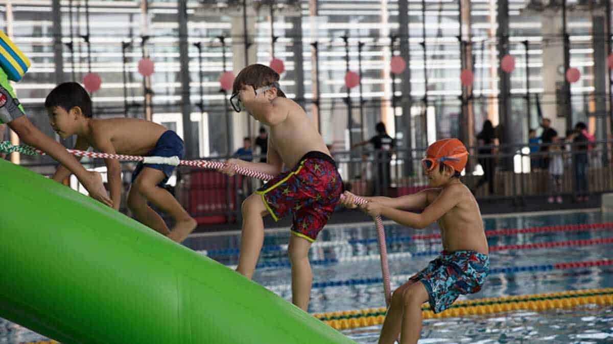 Fit Republik Dubai summer camp - fitness and swimming camp for kids aged 5 to 14 at Dubai Sports City