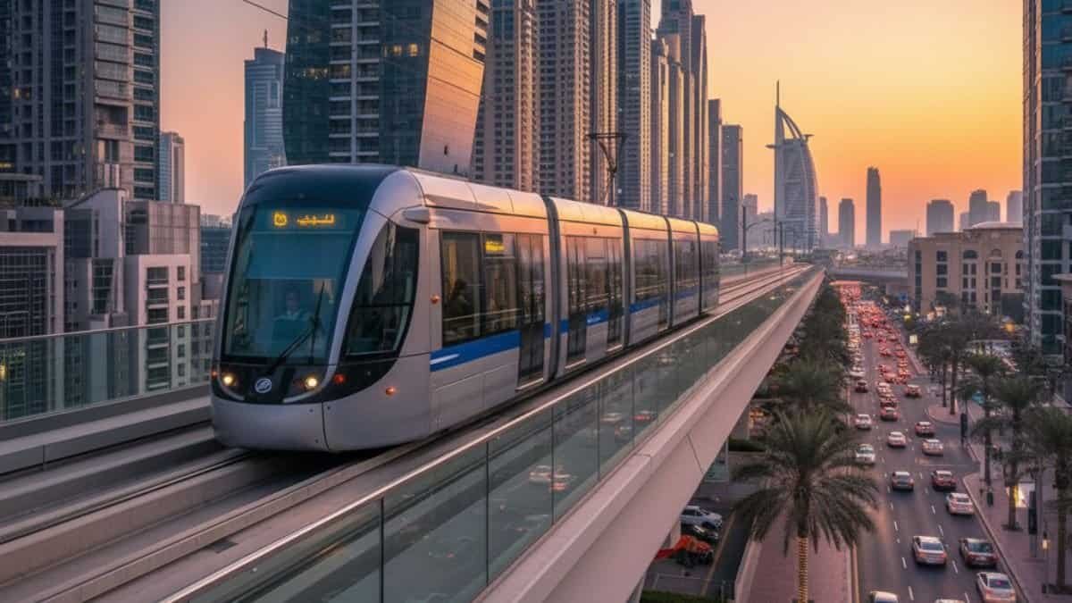 Dubai’s RTA Unveils AI-Powered Trackless Tram At GITEX Global 2025