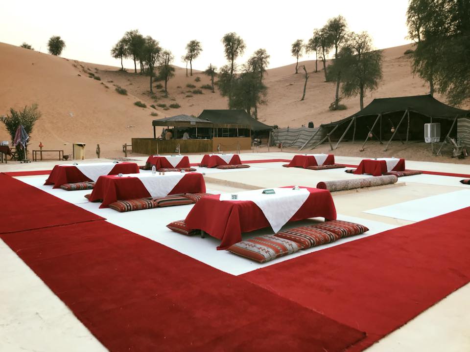 New Years Eve 2019 at the RAK Oasis Bedouin Camp