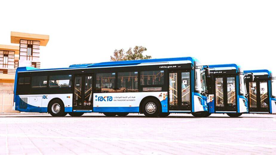 Ras Al Khaimah Transport Authority (RAKTA) starts an internal bus service