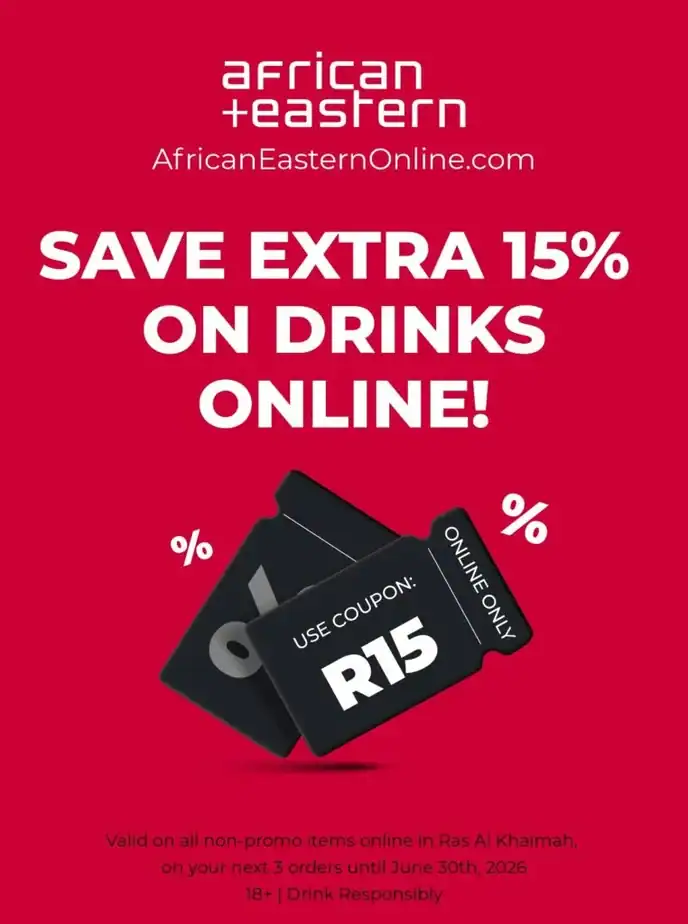 African + Eastern 15% Discount Deal