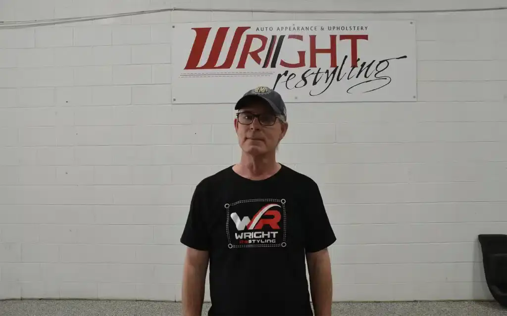 Auto upholstery and appearance by Wright ReStyling.