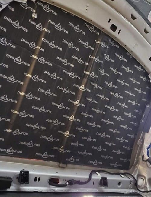 Soundproofing for car interior by Wright ReStyling.