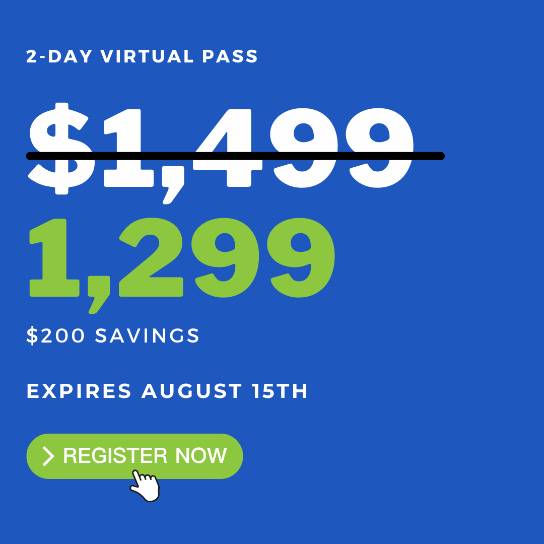 <p>2-Day Virtual Pass</p> <p><strong> September 24-25, 2025 <strong><br></strong></strong>Enhancing Internal Communications Through Multi-Channel Storytelling</p> <p><br></p>