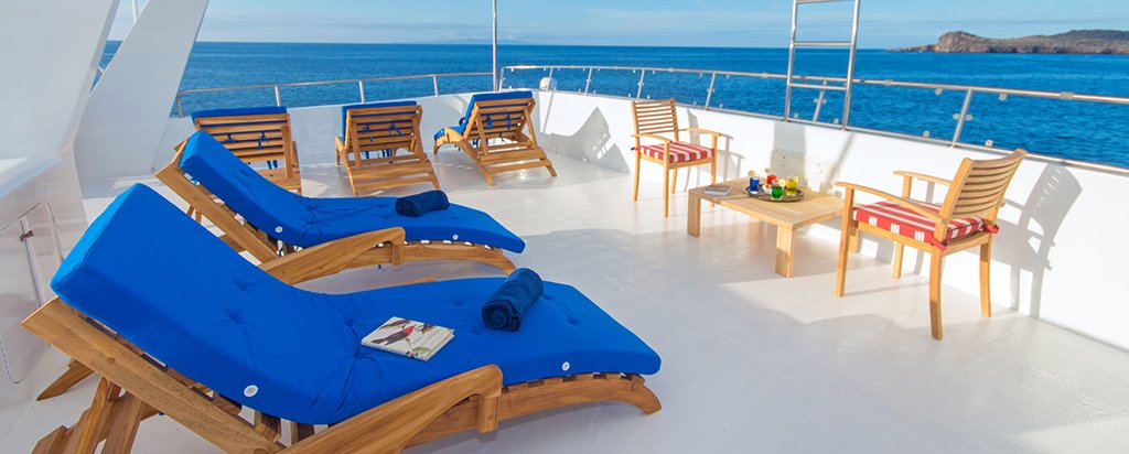 Galapagos Cruise Tip Top II Catamaran Sun Deck