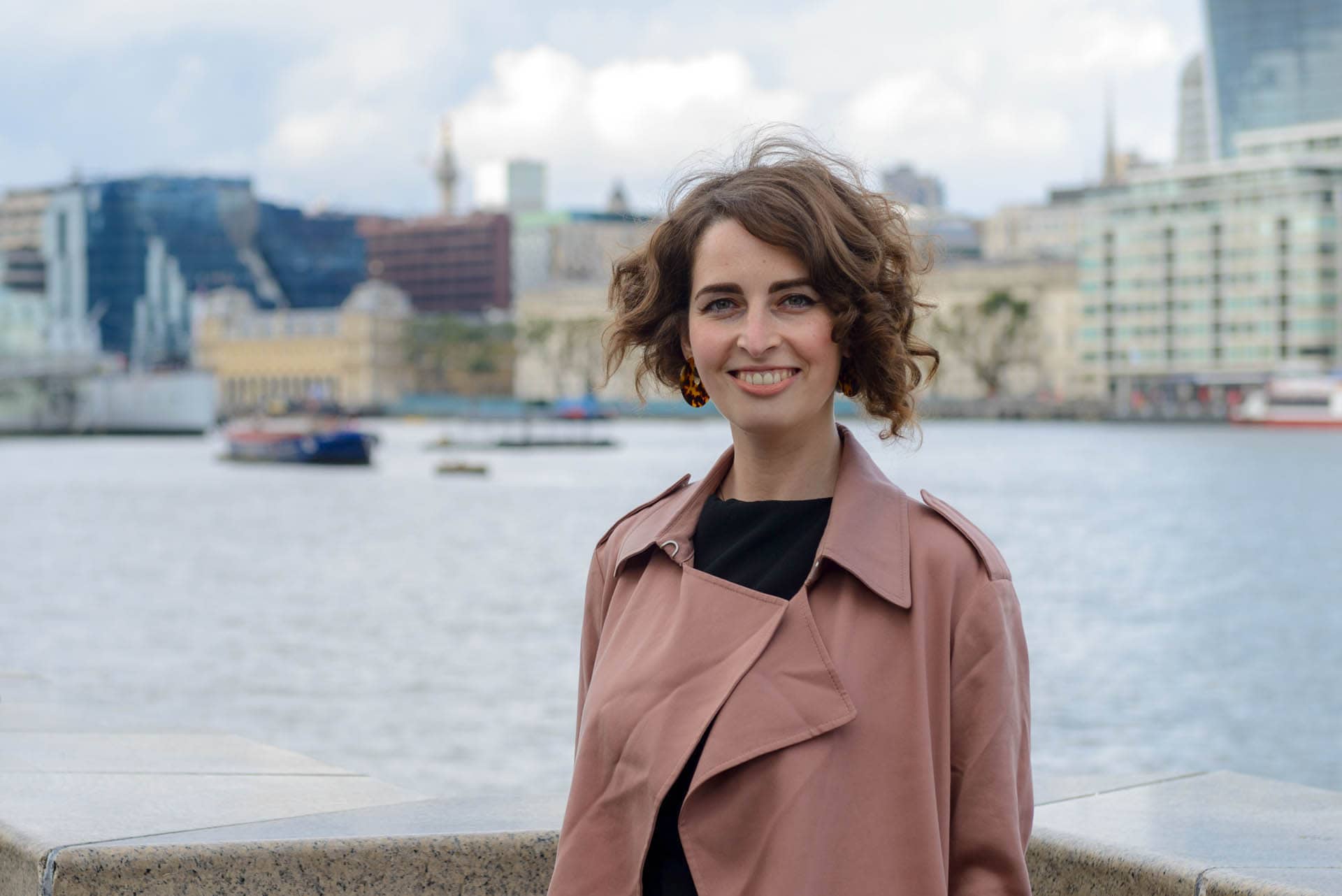 Publicity photos Luisa Porritt Lib Dem mayoral candidate headshots portraits